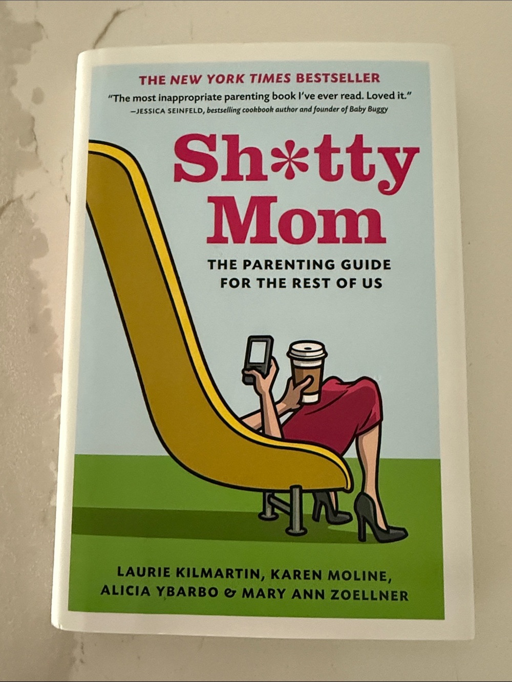 Sh*tty Mom — Light Blue & Green Paperback Parenting Guide